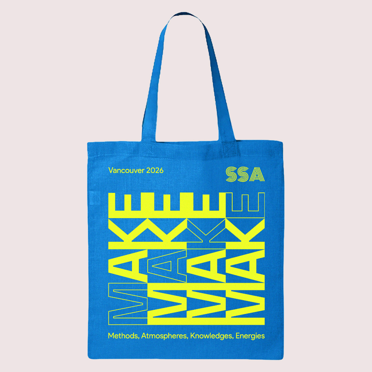 #MAKE Tote - Sapphire