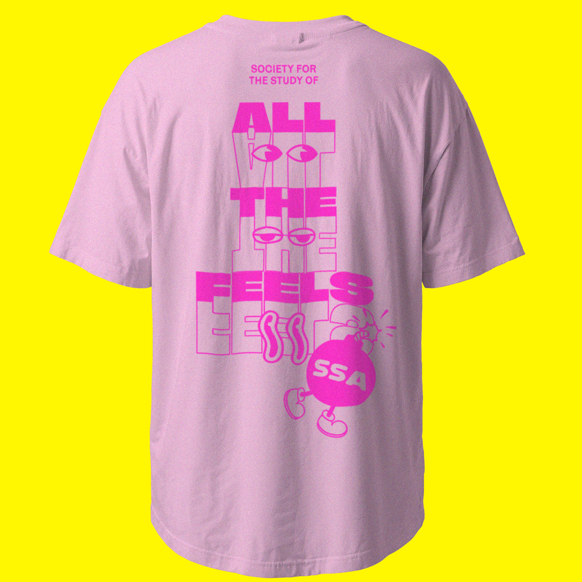 SSA All the Feels Tee - Pink