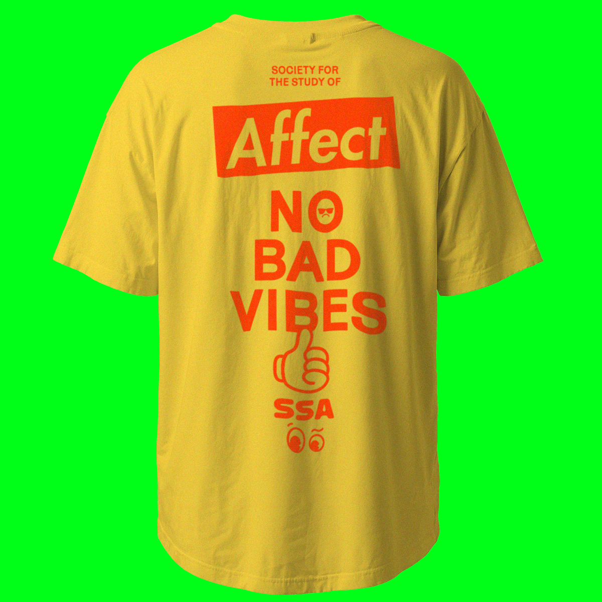 SSA No Bad Vibes Tee - Daisy