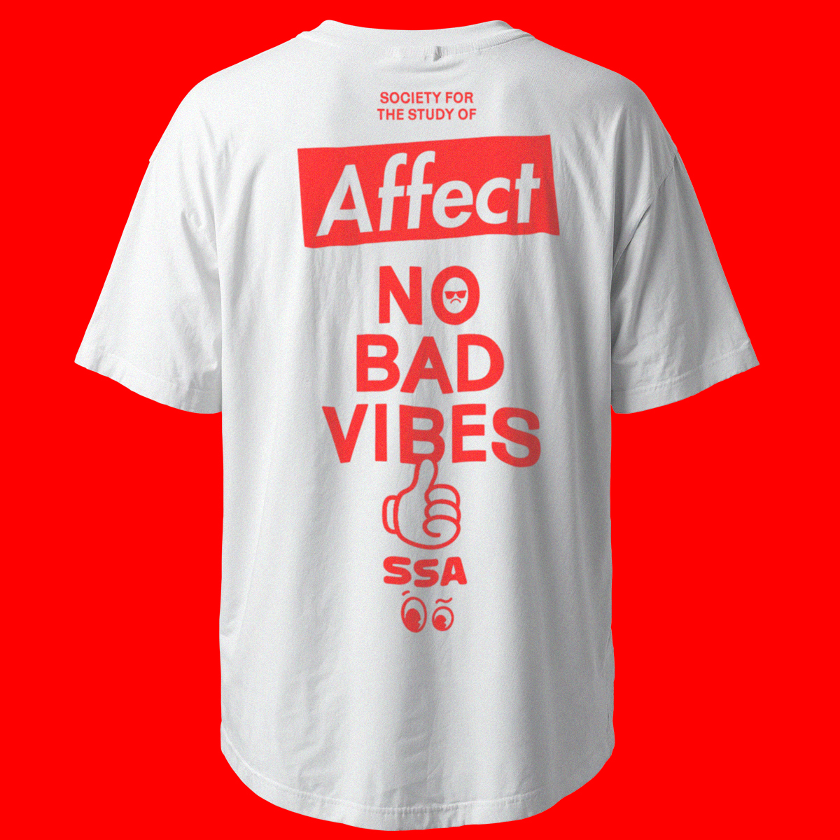 SSA No Bad Vibes Tee - White