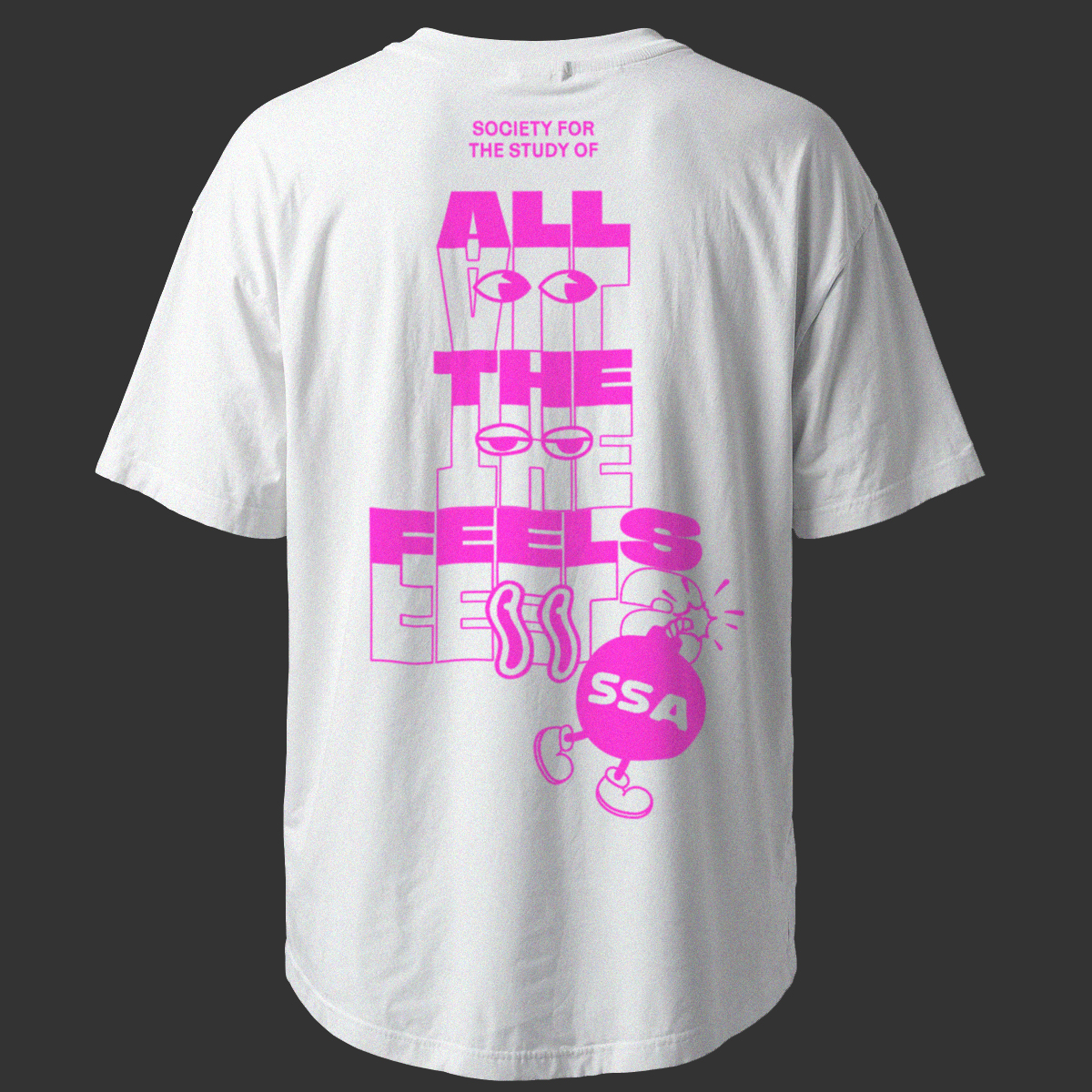 SSA All the Feels tee in white