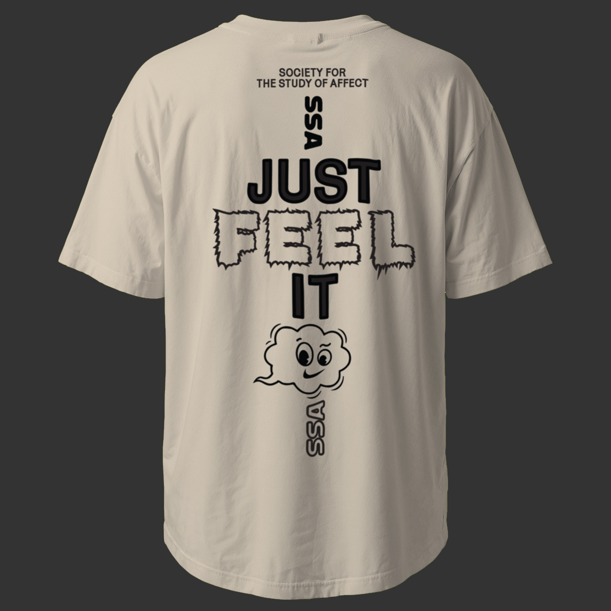 SSA Just Feel It tee in sand